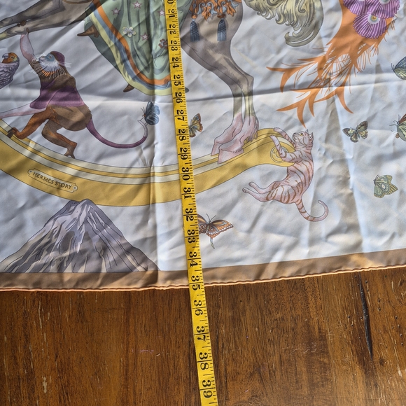 Hermes Story 90 Silk Scarf - Picture 2 of 12